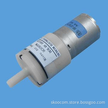 Micro air compressor with DC6.0, 12.0 and 24.0V rated voltage